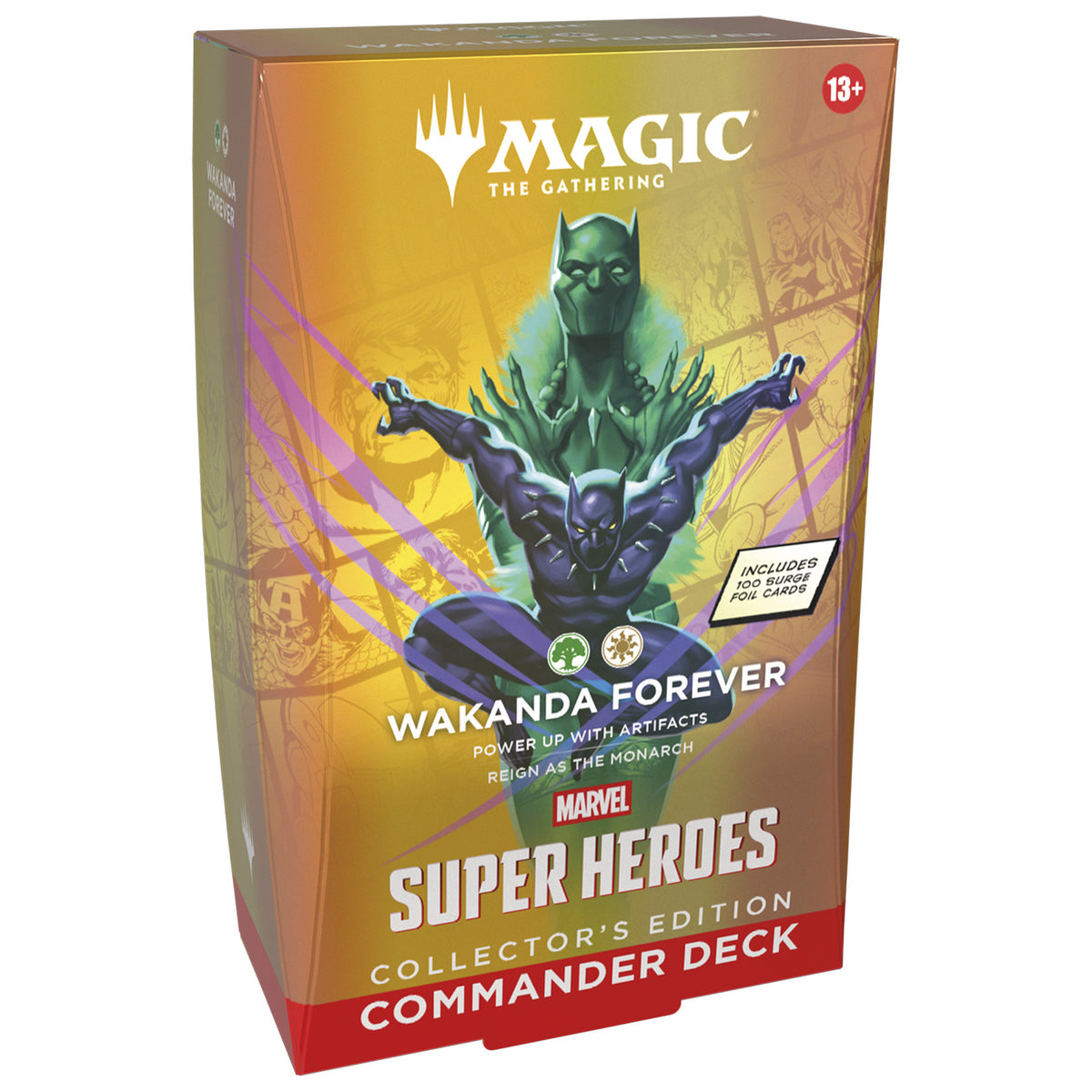 Immagine del prodotto Marvel Super Heroes Wakanda Forever Commander Deck Collector’s Edition - Magic: The Gathering