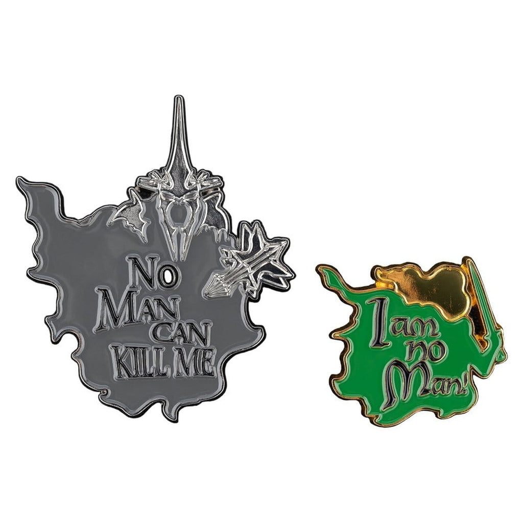 Immagine del prodotto Il Signore degli Anelli - No Man Can Kill Me & I Am No Man! Set di 2 pin