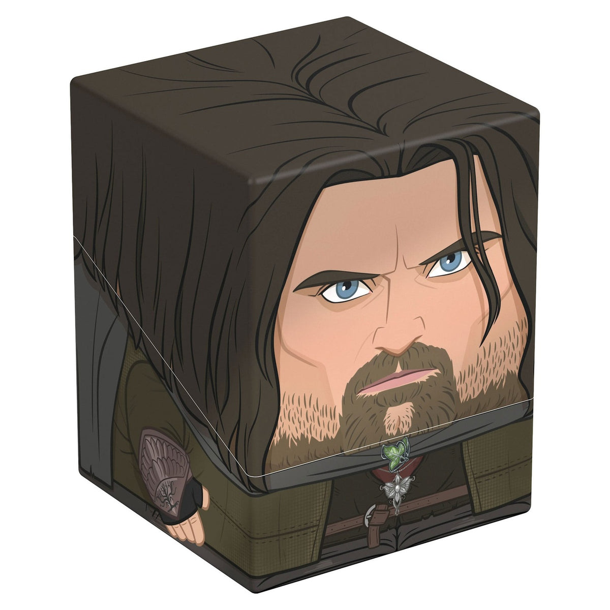 Immagine del prodotto Scatola porta carte da collezione Aragorn Ultimate Guard - Il Signore degli Anelli