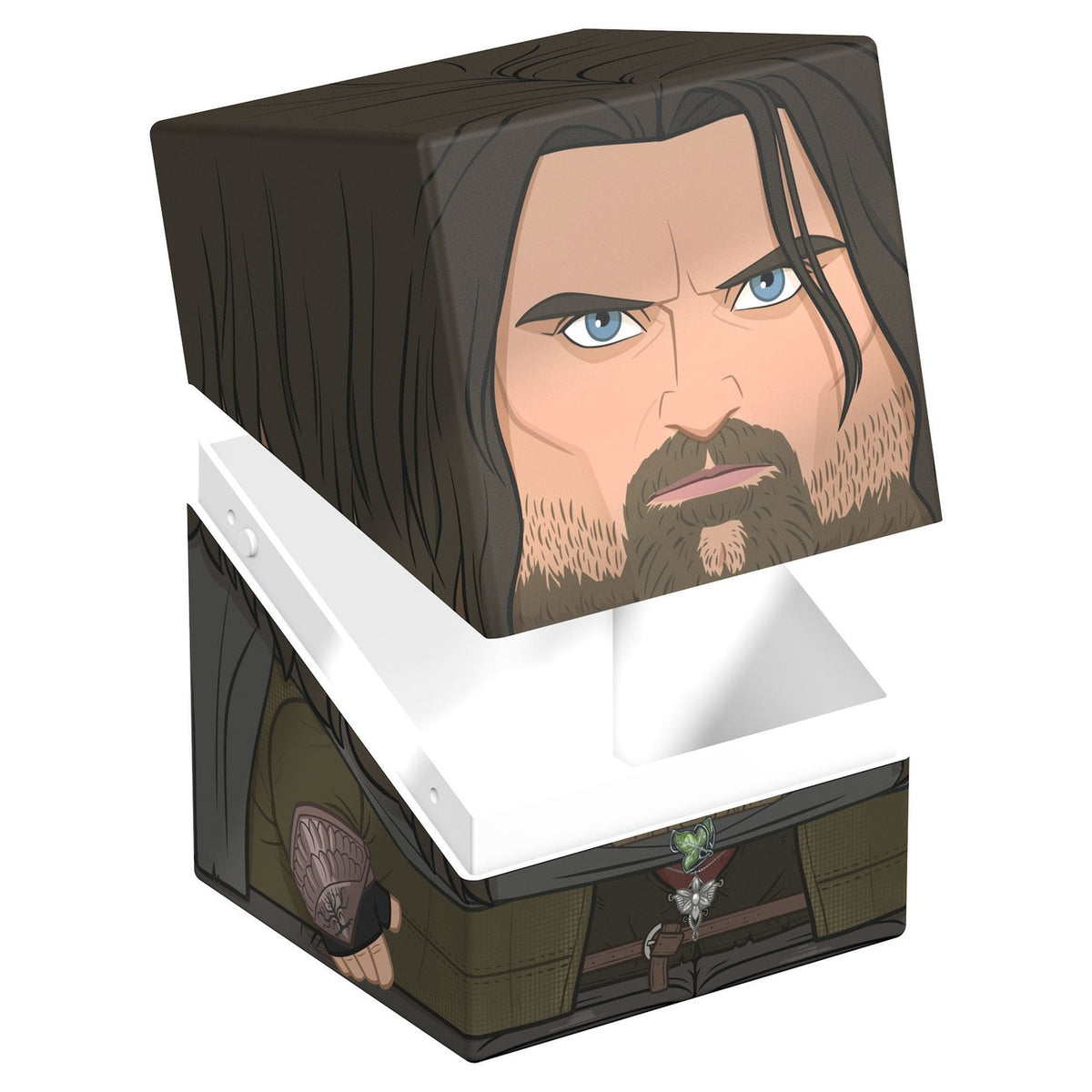 Immagine del prodotto Scatola porta carte da collezione Aragorn Ultimate Guard - Il Signore degli Anelli