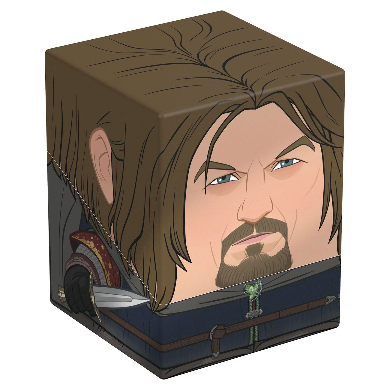 Immagine del prodotto Scatola per carte collezionabili Boromir Ultimate Guard - Il Signore degli Anelli
