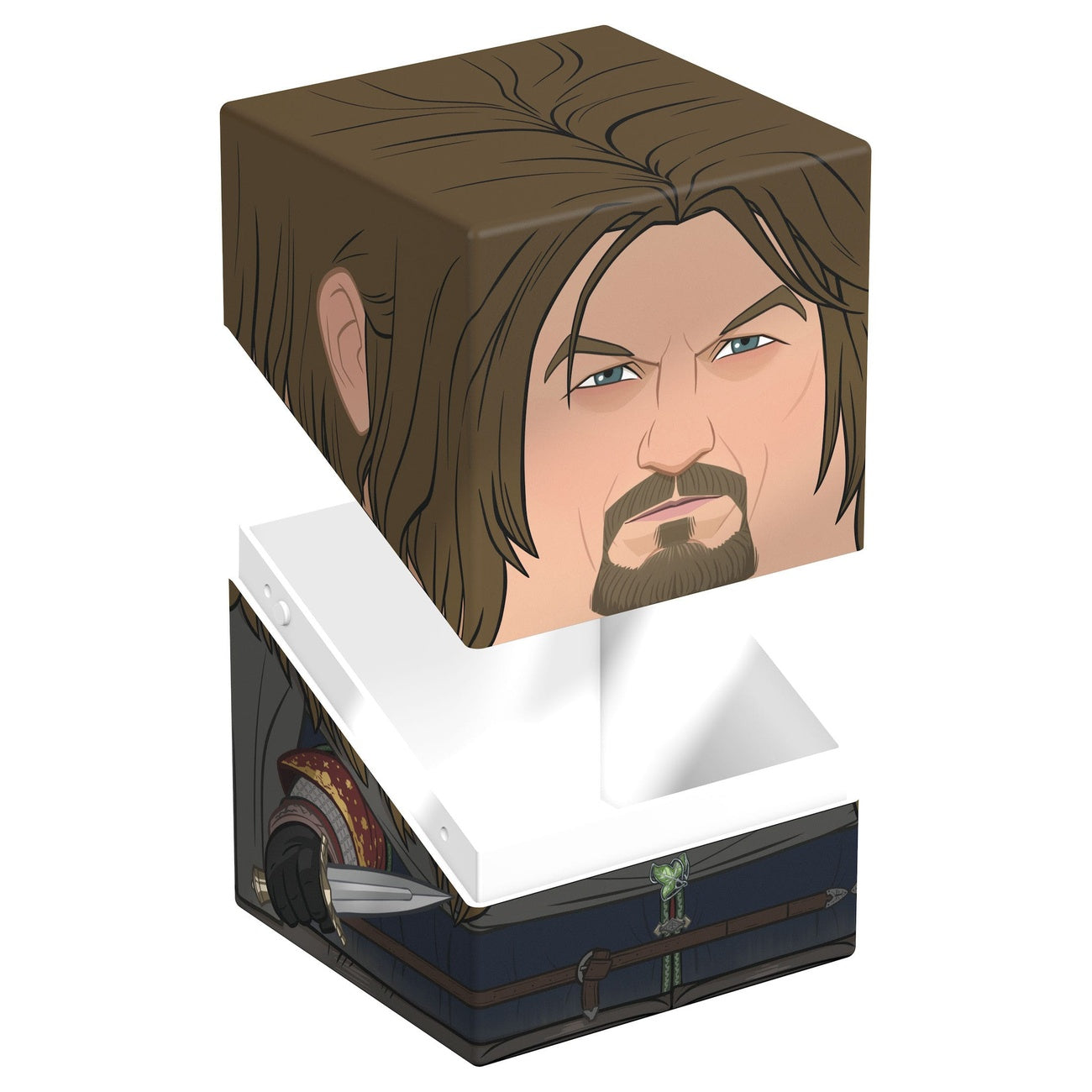 Immagine del prodotto Scatola per carte collezionabili Boromir Ultimate Guard - Il Signore degli Anelli