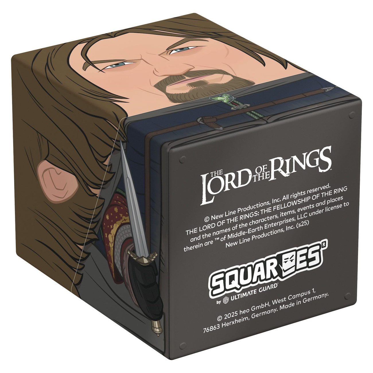 Immagine del prodotto Scatola per carte collezionabili Boromir Ultimate Guard - Il Signore degli Anelli