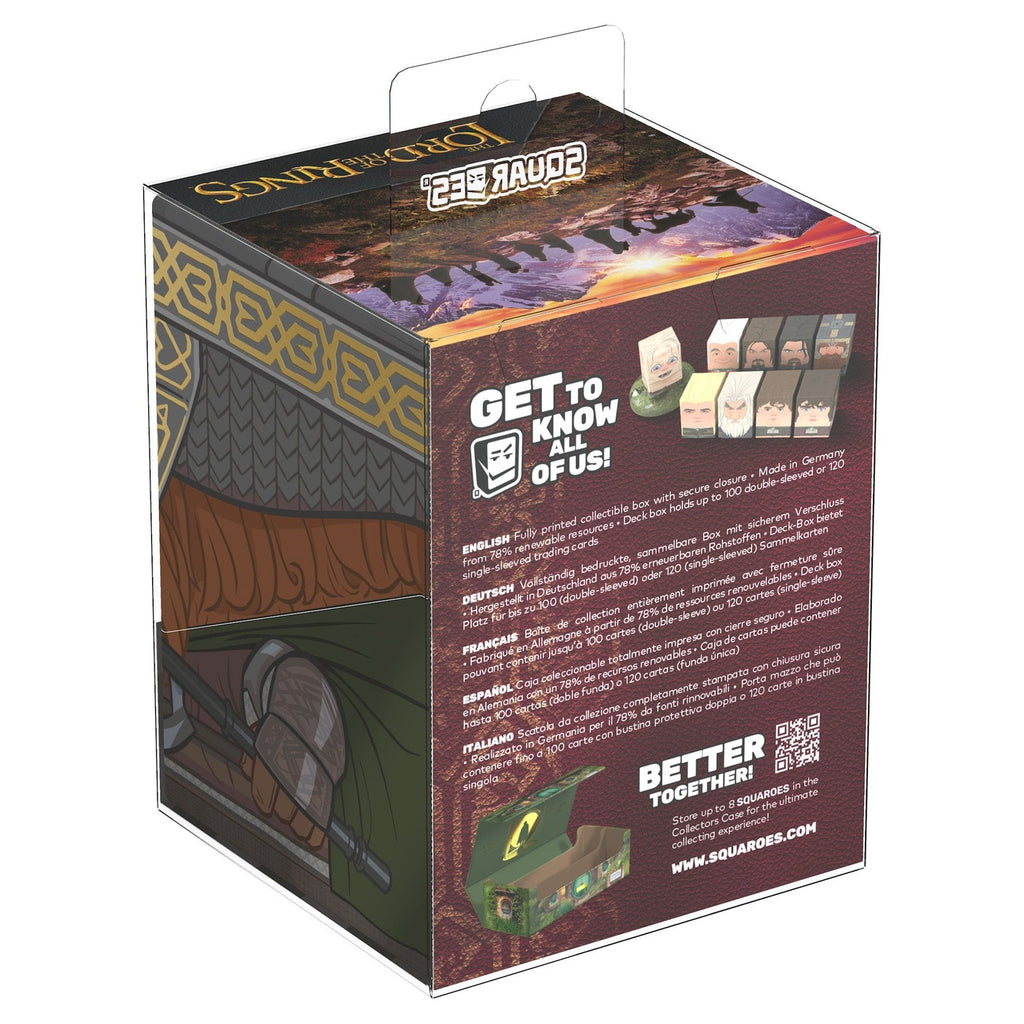 Immagine del prodotto Scatola per carte da collezione Gimli Ultimate Guard - Il Signore degli Anelli