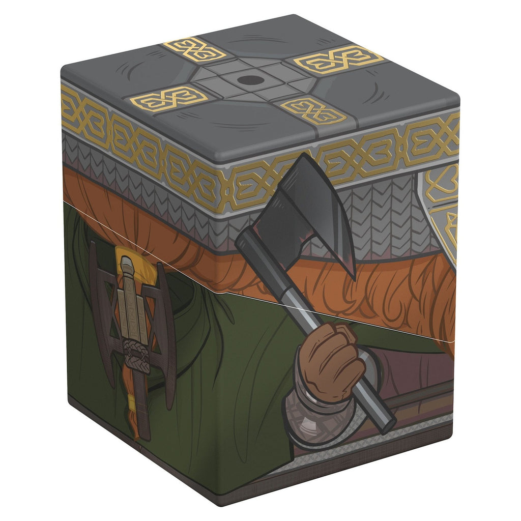 Immagine del prodotto Scatola per carte da collezione Gimli Ultimate Guard - Il Signore degli Anelli