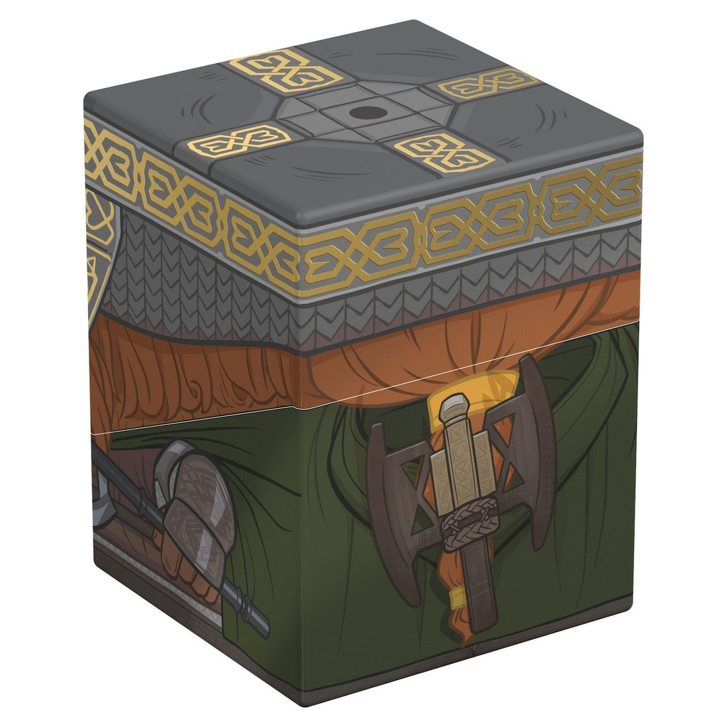 Immagine del prodotto Scatola per carte da collezione Gimli Ultimate Guard - Il Signore degli Anelli