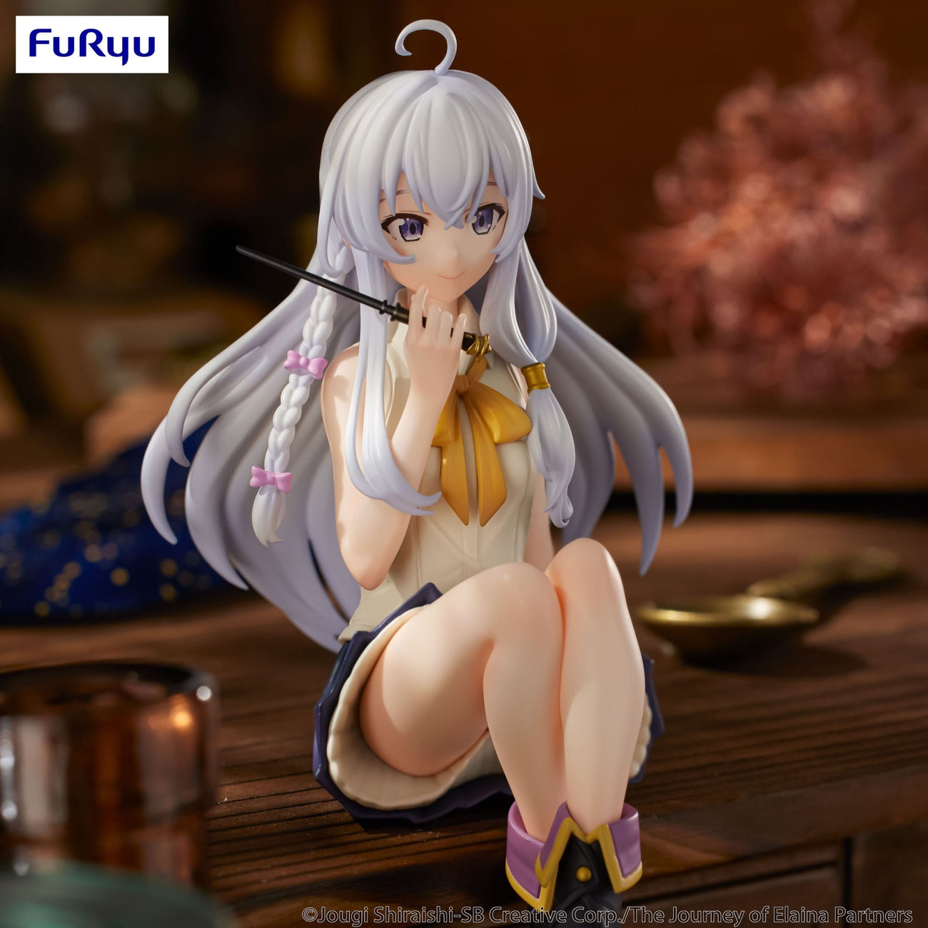 Product image Wandering Witch: The Journey of Elaina Noodle Stopper PVC Statue Elaina 13 cm