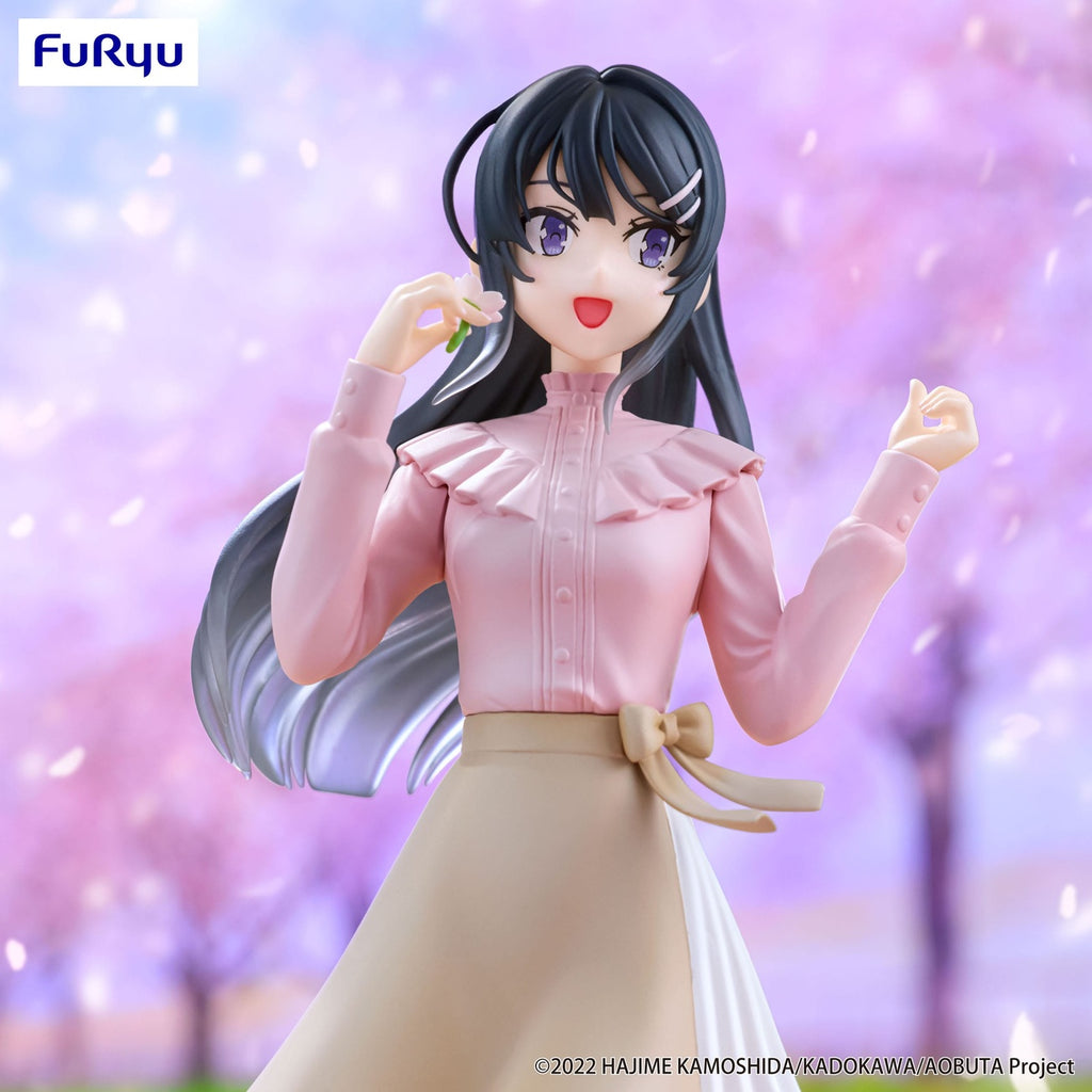 Product image Rascal Does Not Dream of Bunny Girl Senpai Trio-Try-iT PVC Statue Mai Sakurajima Spring Outfit Ver. 21 cm