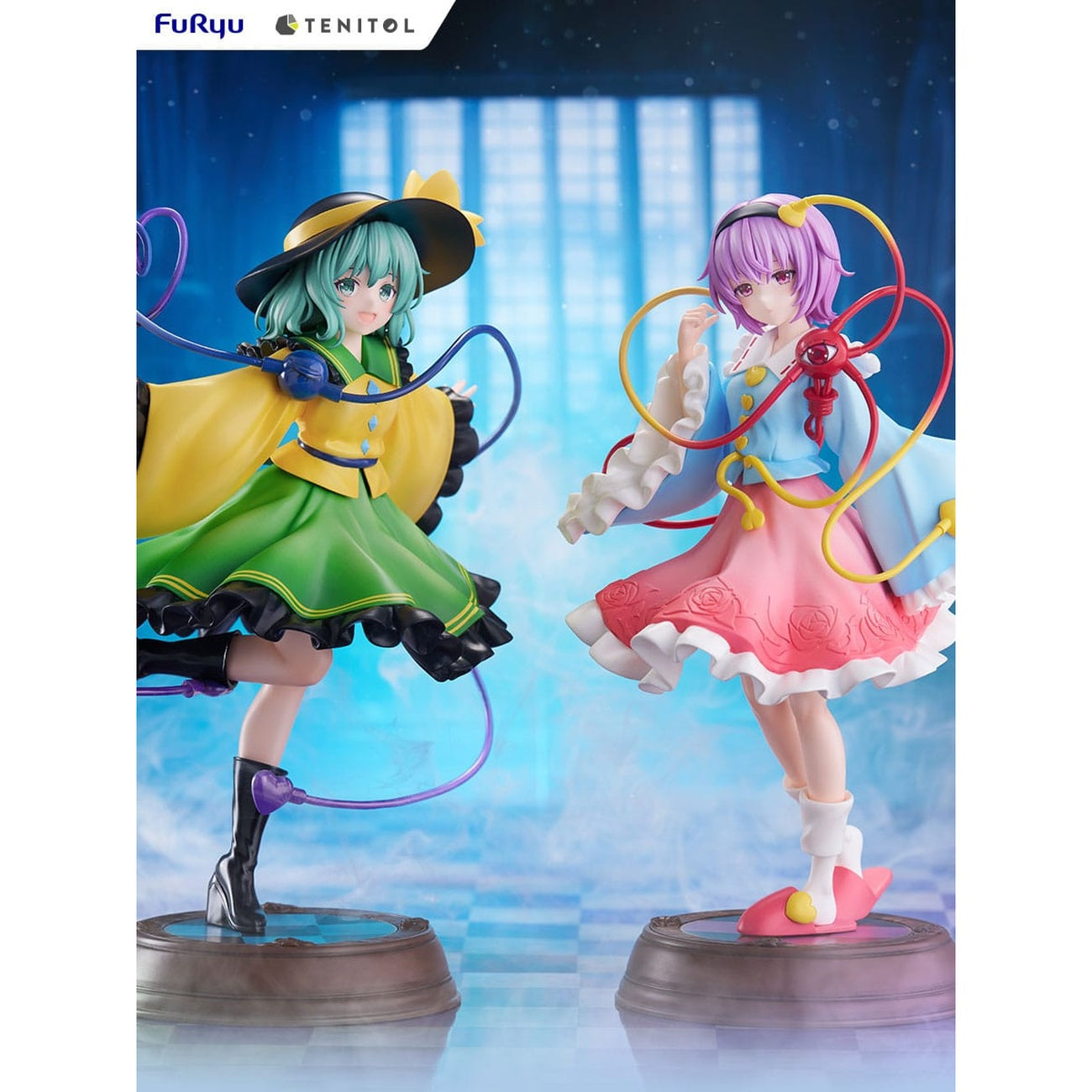 Immagine del prodotto Touhou Project statua in PVC Tenitol Koishi Komeiji & Satori Komeiji 22 cm