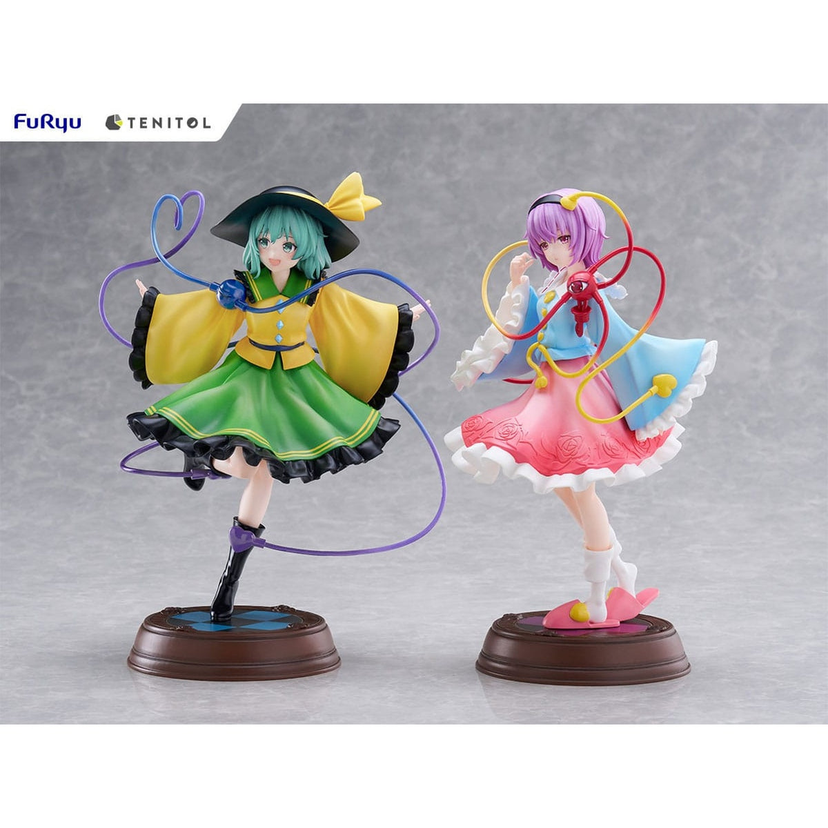 Immagine del prodotto Touhou Project statua in PVC Tenitol Koishi Komeiji & Satori Komeiji 22 cm