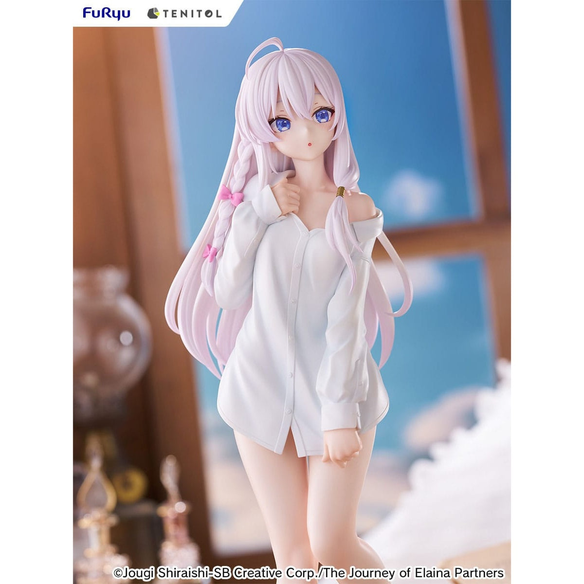 Immagine del prodotto Wandering Witch: The Journey of Elaina Statua in PVC Tenitol Tall Elaina Shirt Ver. 30 cm