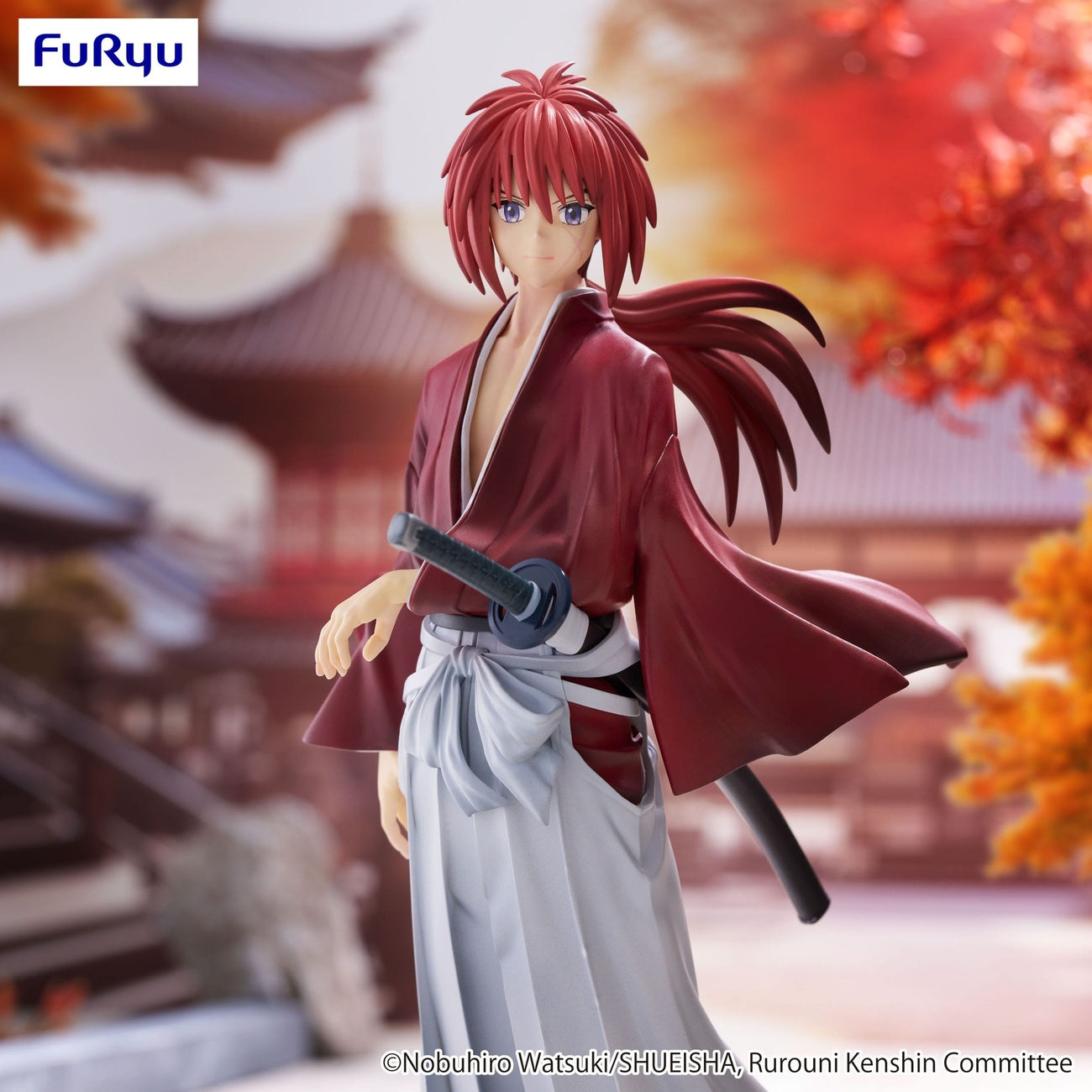 Immagine del prodotto Rurouni Kenshin: Samurai Vagabondo dell’Era Meiji Statua PVC Trio-Try-iT Kenshin Himura 19 cm