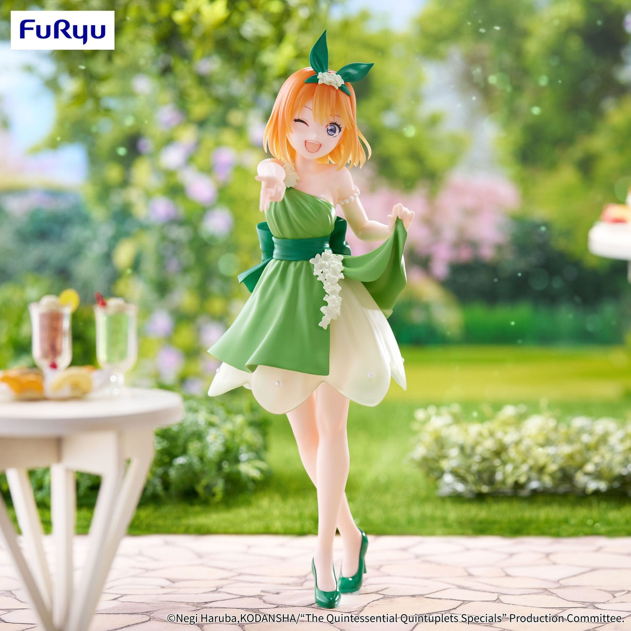 Immagine del prodotto The Quintessential Quintuplets Statua PVC Trio-Try-iT Yotsuba Nakano Pastel Dress Ver. 22 cm