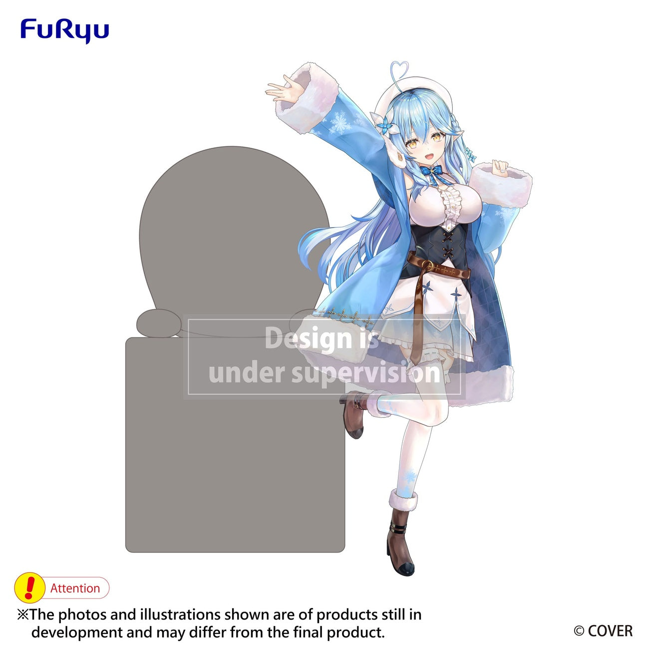 Immagine del prodotto Hololive Production Statua PVC Hikkake Yukihana Lamy 10 cm