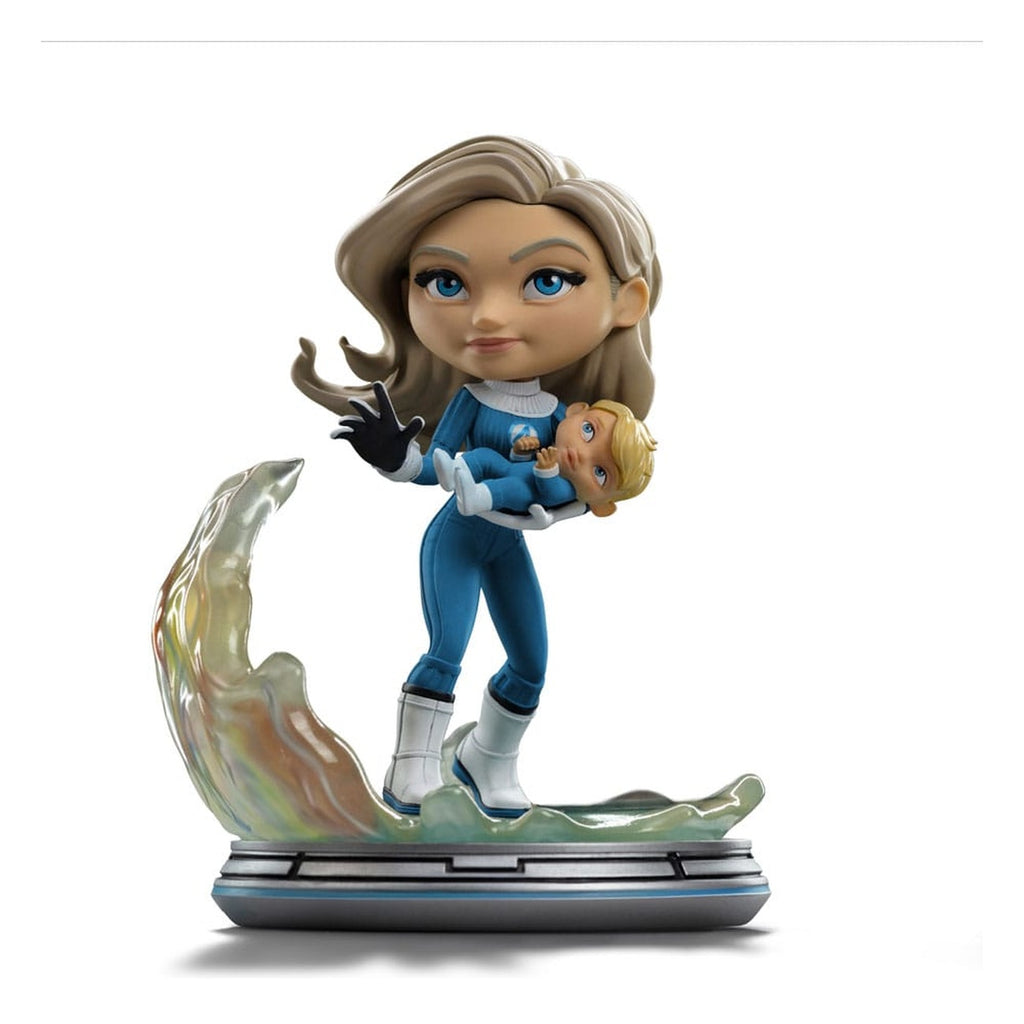 Immagine del prodotto Fantastic Four Mini Co. figura in PVC Invisible Woman e Franklin 15 cm