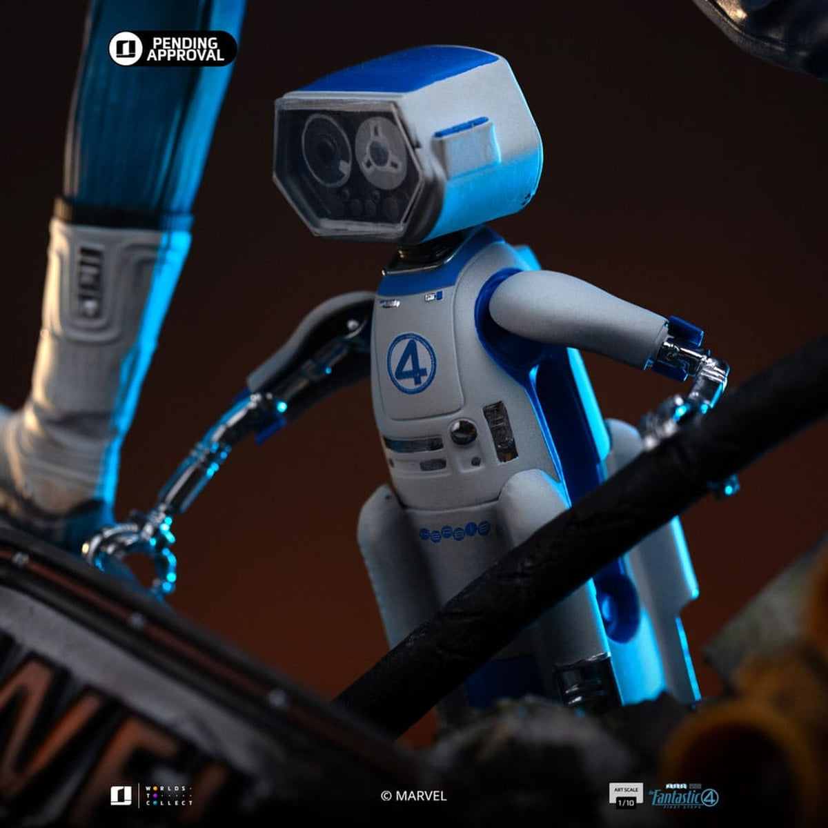Immagine del prodotto Fantastic Four Statua Art Scale 1/10 Mr. Fantastic e H.E.R.B.I.E 26 cm