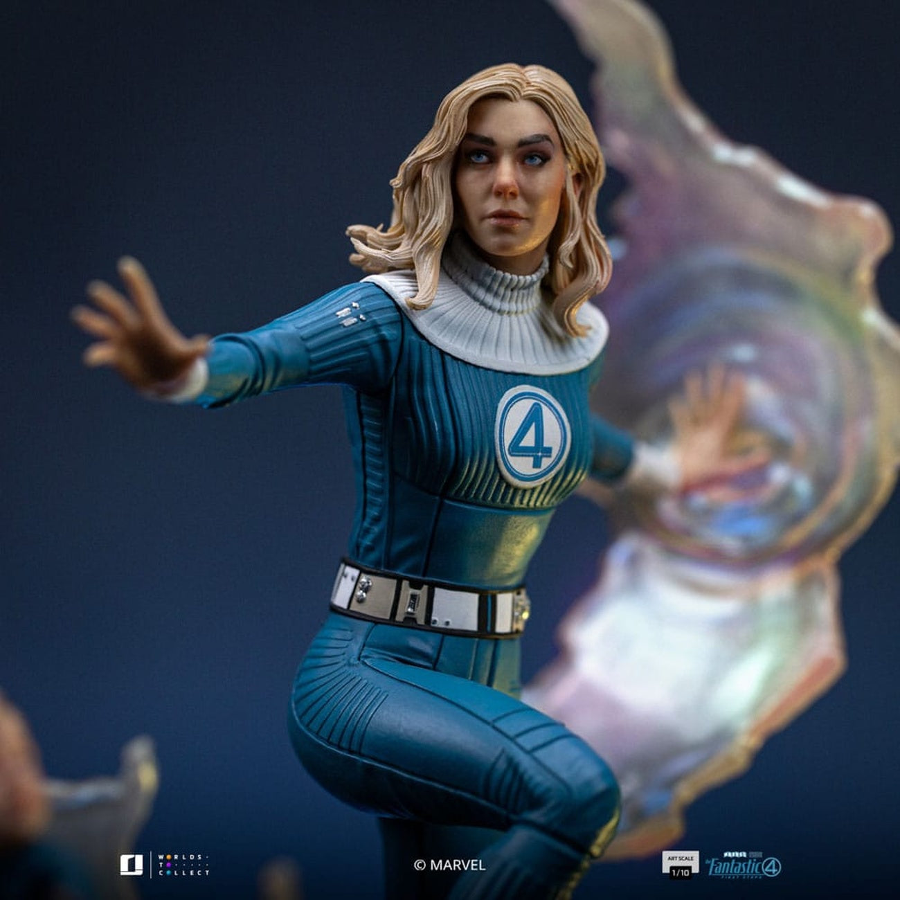 Immagine del prodotto Fantastic Four Statua Art Scale 1/10 Invisible Woman e Franklin 28 cm