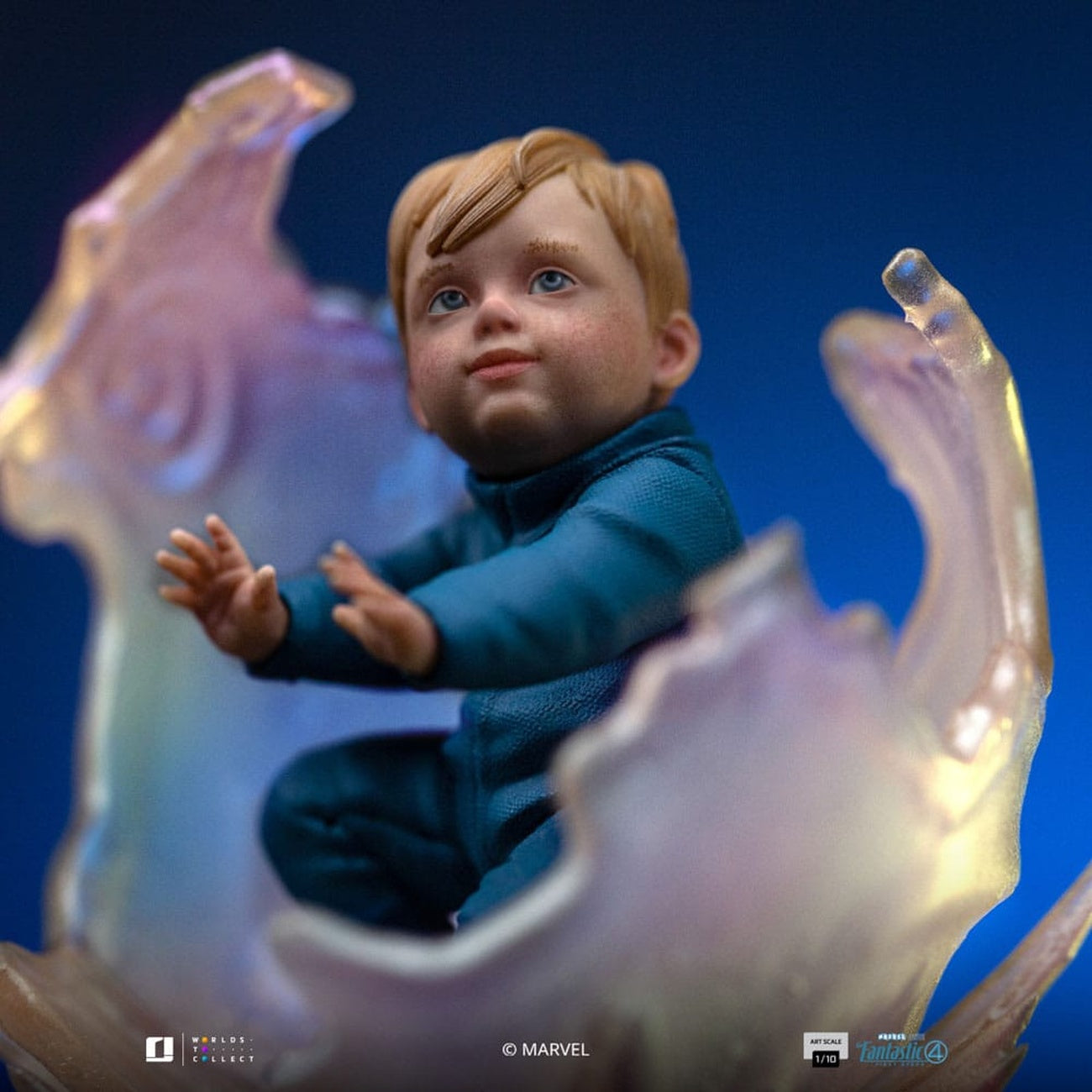 Immagine del prodotto Fantastic Four Statua Art Scale 1/10 Invisible Woman e Franklin 28 cm
