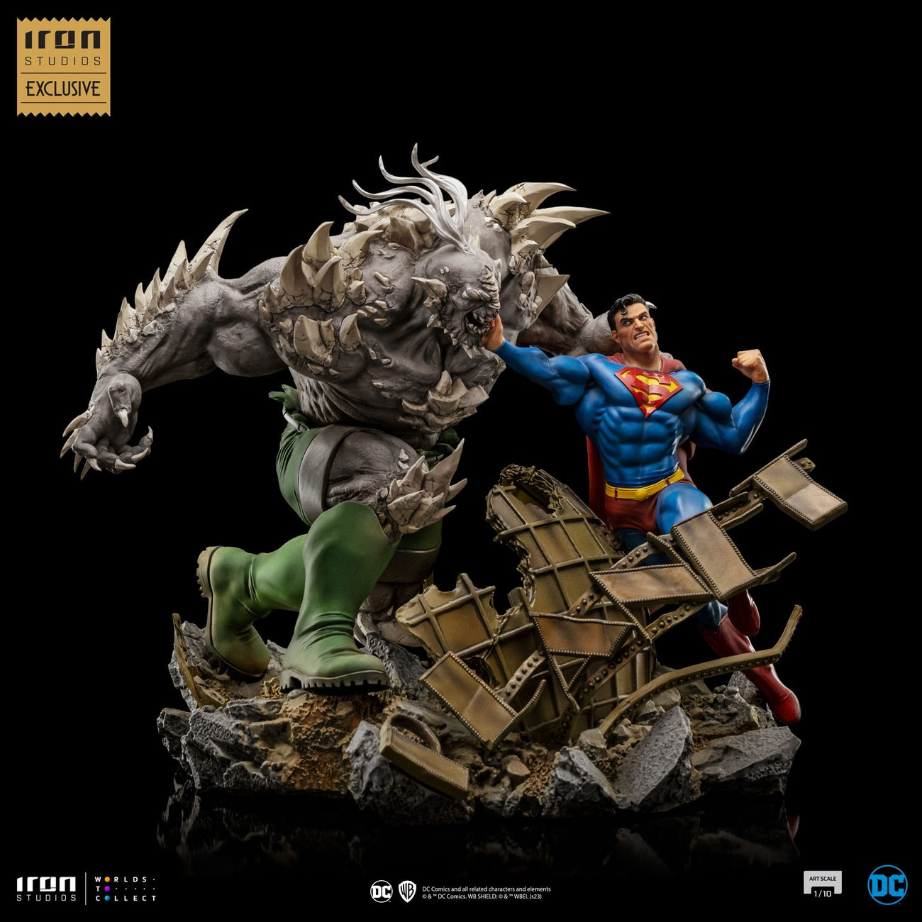 Product image DC Comics BDS Art Scale Statue 1/10 Superman vs Doomsday heo EU Exclusive 30 cm