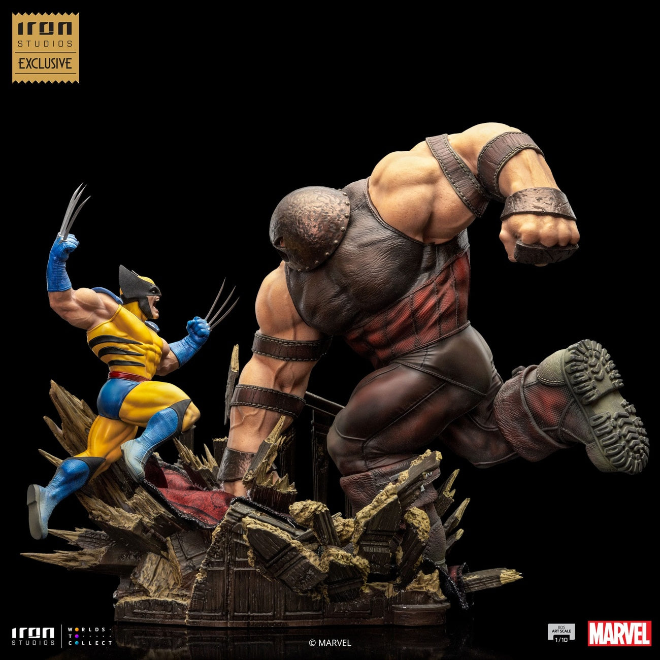 Immagine del prodotto Marvel BDS Art Scale Statua 1/10 Wolverine vs Juggernaut heo EU Exclusive 30 cm