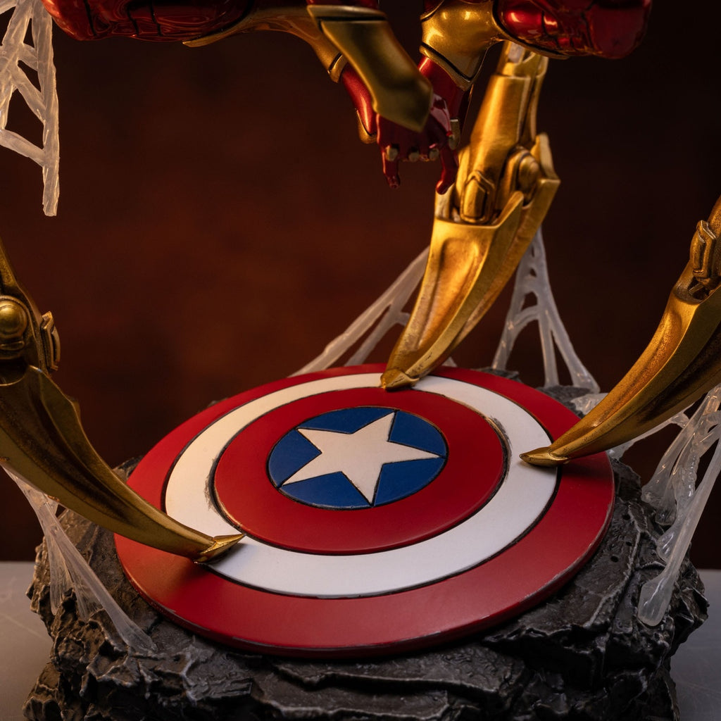 Immagine del prodotto Marvel Art Scale Deluxe Statua 1/10 Spider-Man Iron Armor Comics (Esclusiva CCXP 2024) 24 cm
