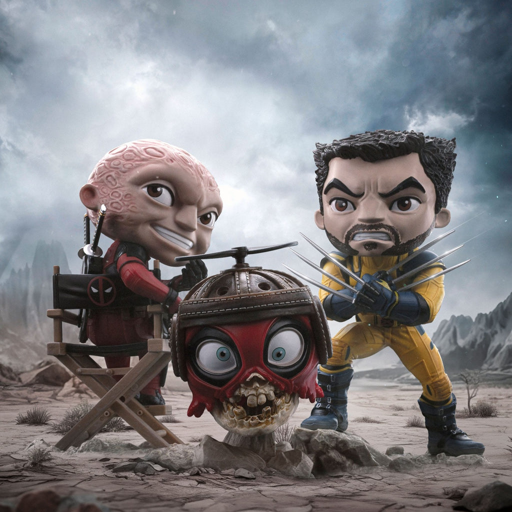 Immagine del prodotto Deadpool & Wolverine Mini Co. figura in PVC Deadpool senza maschera 13 cm