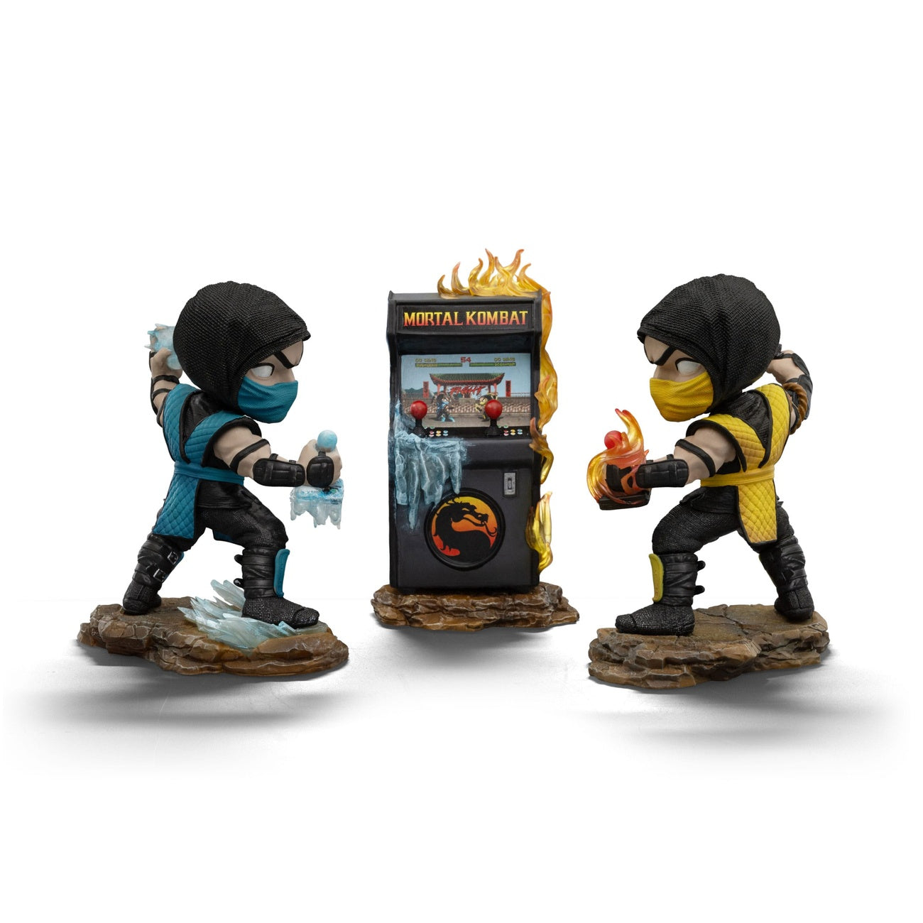 Immagine del prodotto Mortal Kombat Mini Co. figure in PVC Scorpion vs Subzero Arcade Set 15 cm