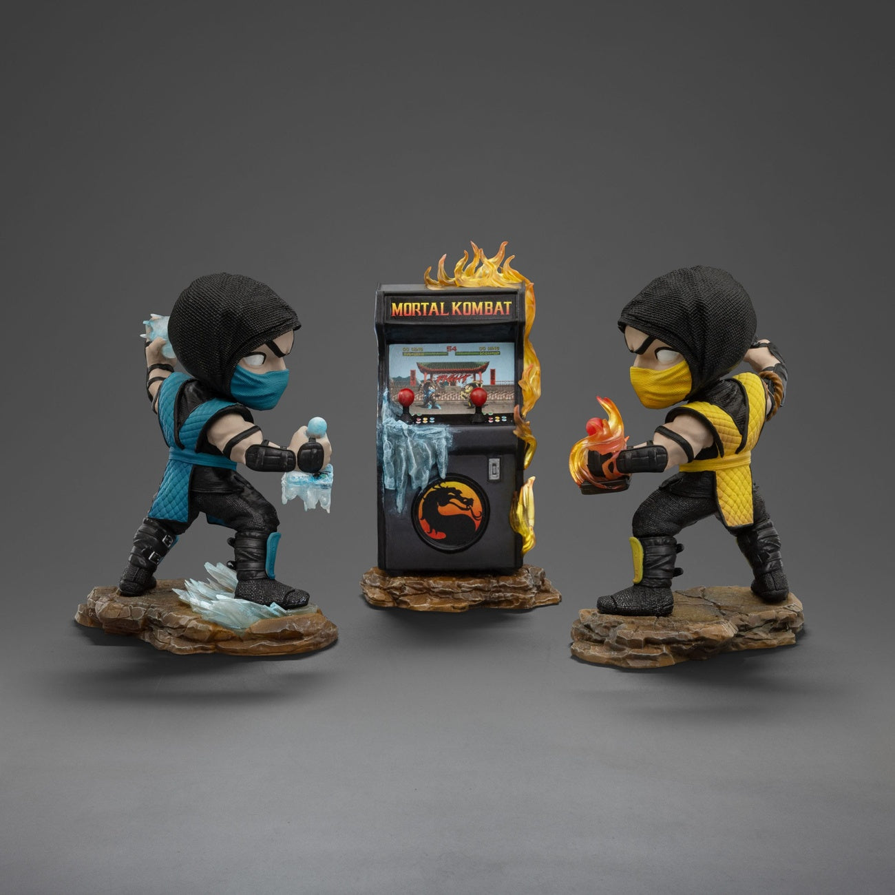 Immagine del prodotto Mortal Kombat Mini Co. figure in PVC Scorpion vs Subzero Arcade Set 15 cm