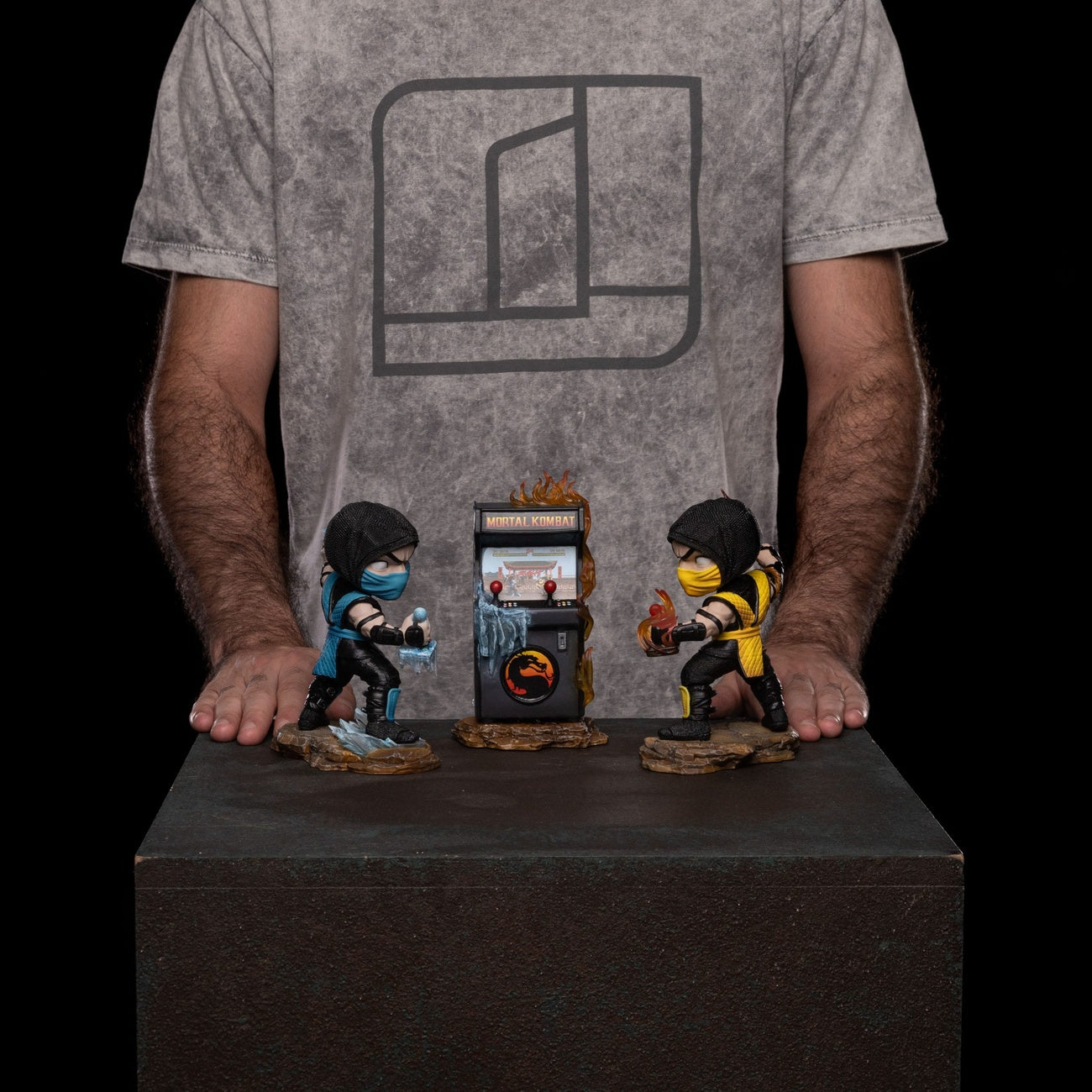 Immagine del prodotto Mortal Kombat Mini Co. figure in PVC Scorpion vs Subzero Arcade Set 15 cm
