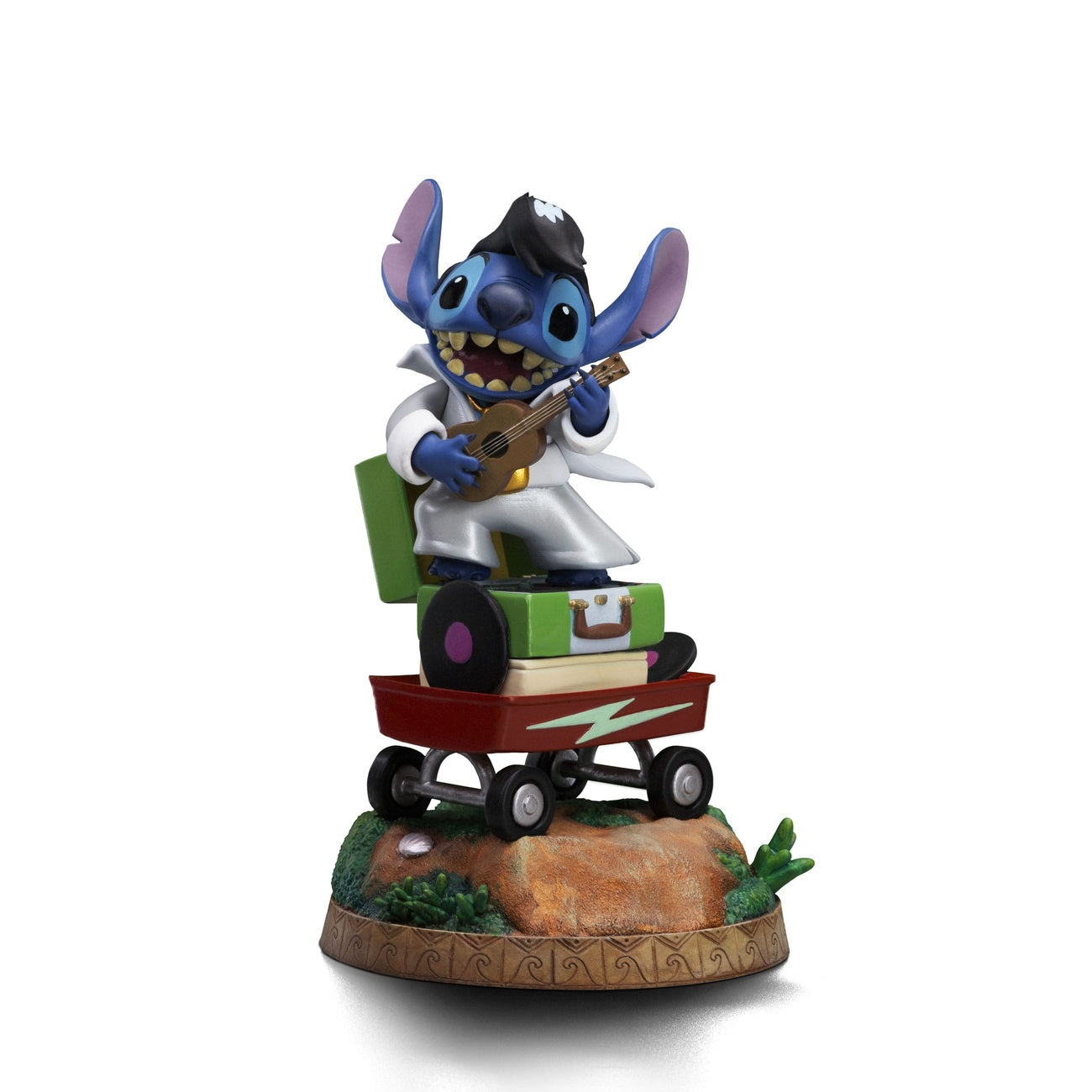 Immagine del prodotto Lilo & Stitch Statua Art Scale 1/10 Stitch King of Rock 17 cm