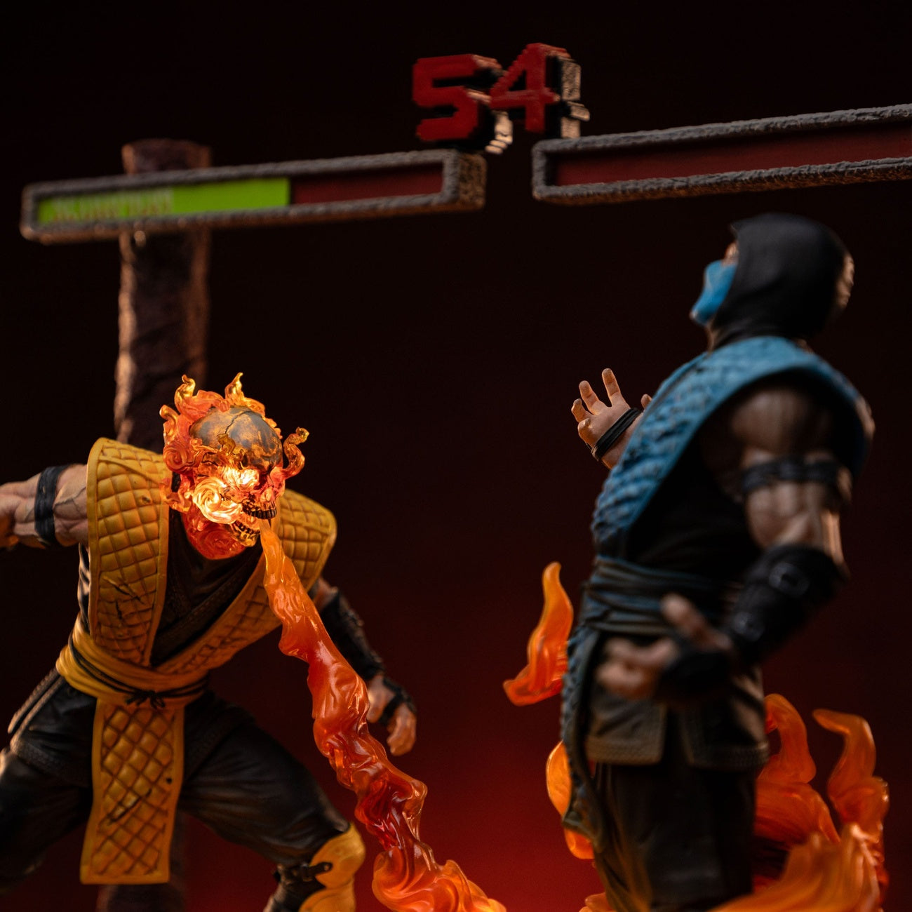 Immagine del prodotto Mortal Kombat Statua Deluxe Art Scale 1/10 Scorpion Fatality 27 cm
