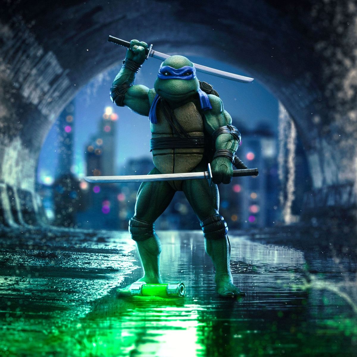 Product image Teenage Mutant Ninja Turtles Art Scale Statue 1/10 Leonardo 21 cm