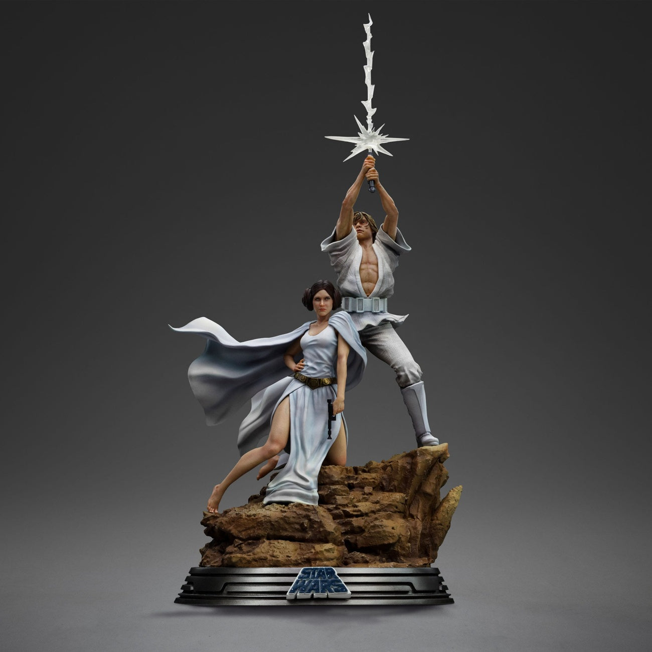 Immagine del prodotto Star Wars Statua Deluxe Art Scale 1/10 Luke e Leia 41 cm