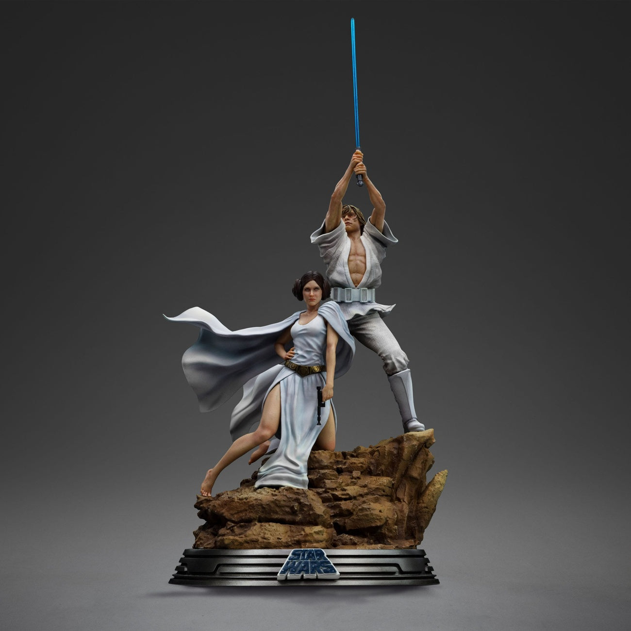 Immagine del prodotto Star Wars Statua Deluxe Art Scale 1/10 Luke e Leia 41 cm