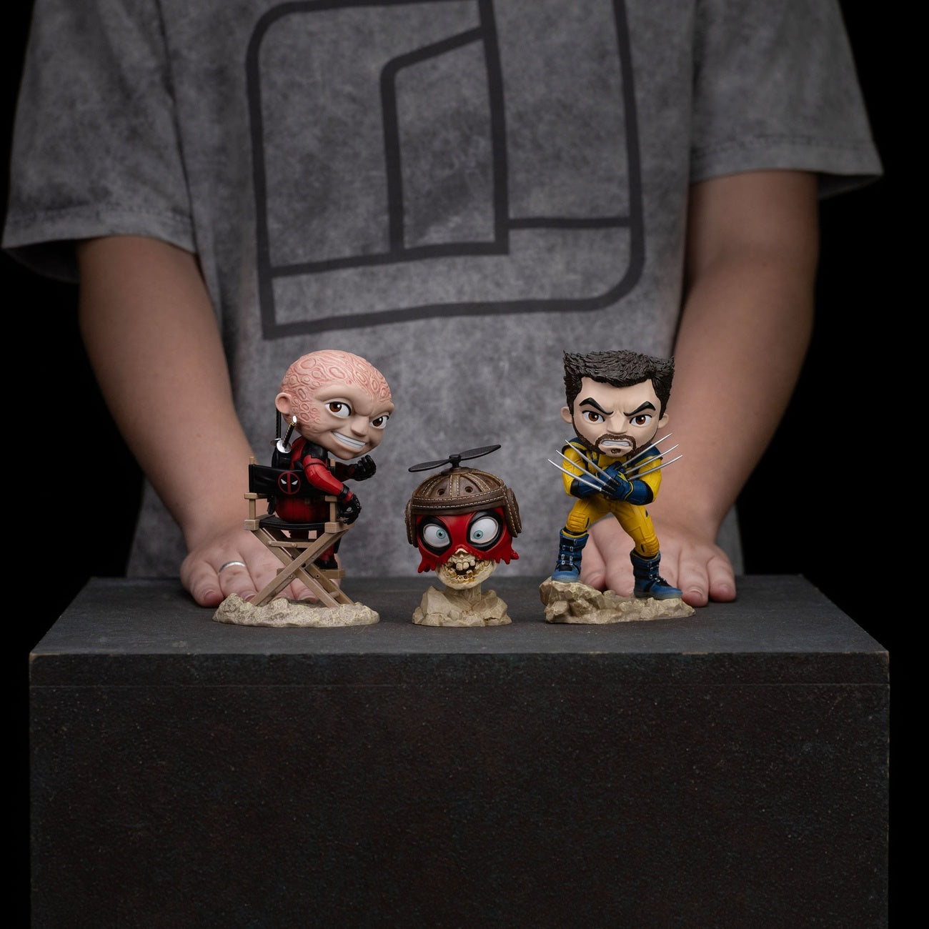 Immagine del prodotto Deadpool & Wolverine Mini Co. figura in PVC Wolverine Unmasked 14 cm