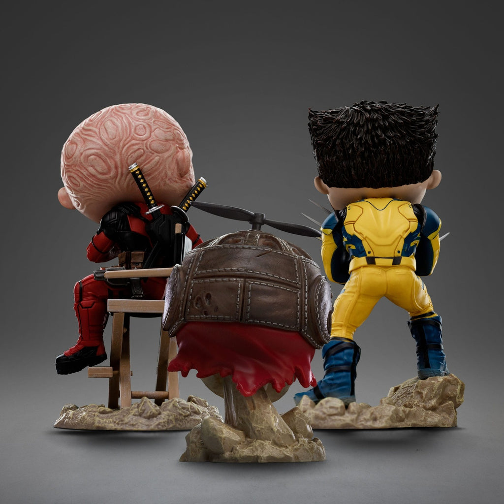 Immagine del prodotto Deadpool & Wolverine Mini Co. figura in PVC Wolverine Unmasked 14 cm