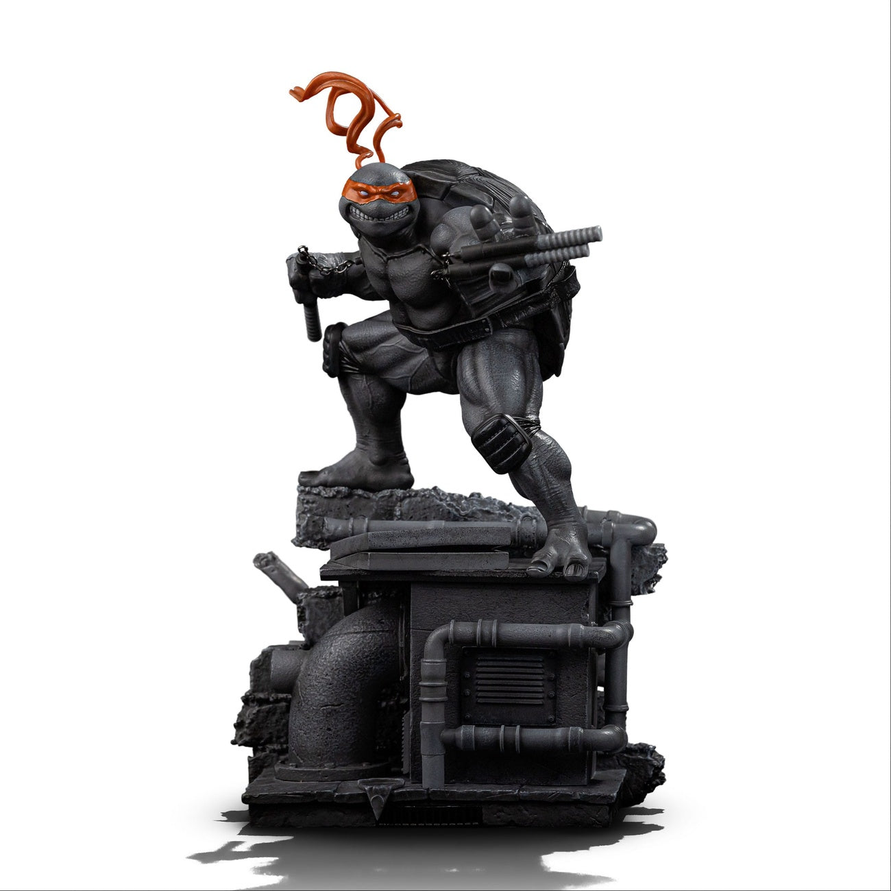 Immagine del prodotto Teenage Mutant Ninja Turtles Statua Art Scale 1/10 Michelangelo Variante Bianco e Nero 26 cm heo exclusive