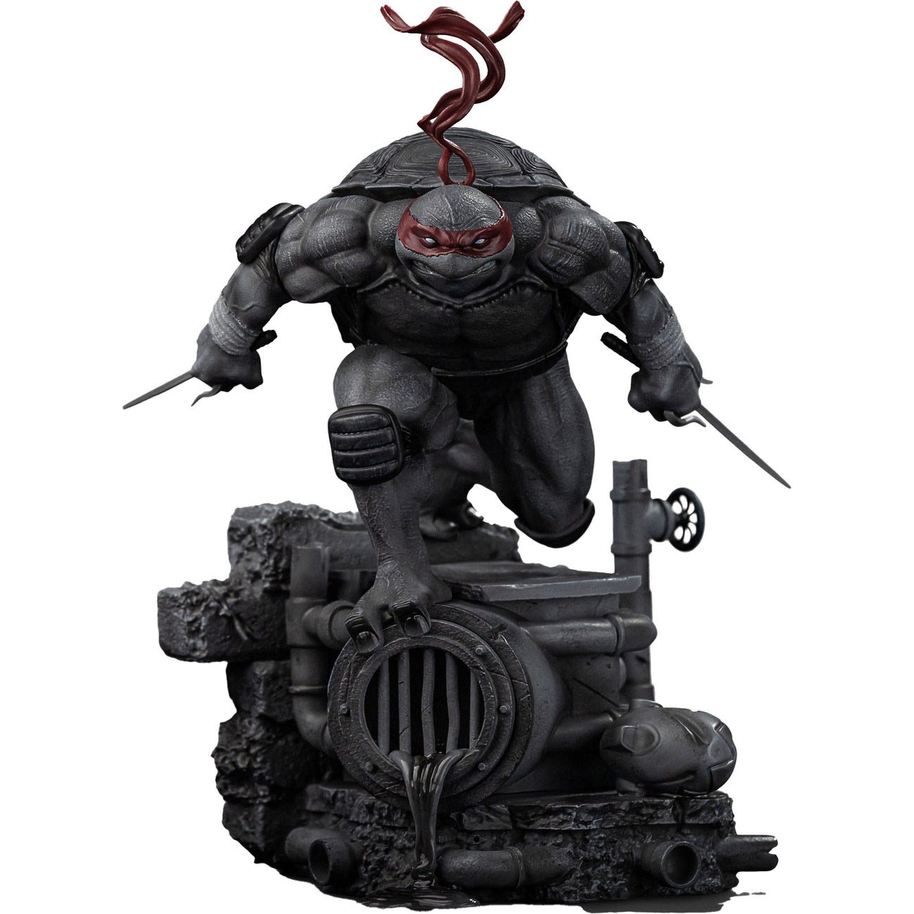 Immagine del prodotto Teenage Mutant Ninja Turtles Statua Art Scale 1/10 Raphael Variante Bianco e Nero 26 cm heo exclusive