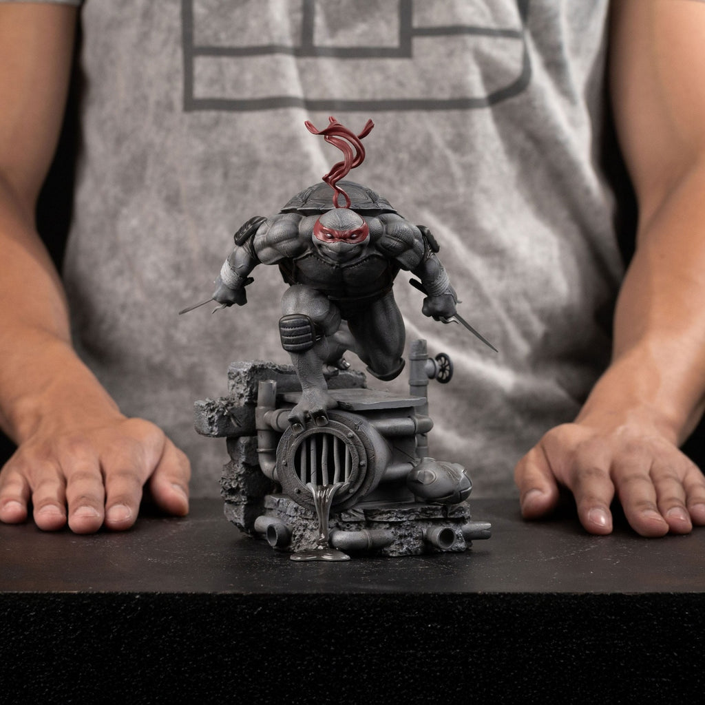 Immagine del prodotto Teenage Mutant Ninja Turtles Statua Art Scale 1/10 Raphael Variante Bianco e Nero 26 cm heo exclusive