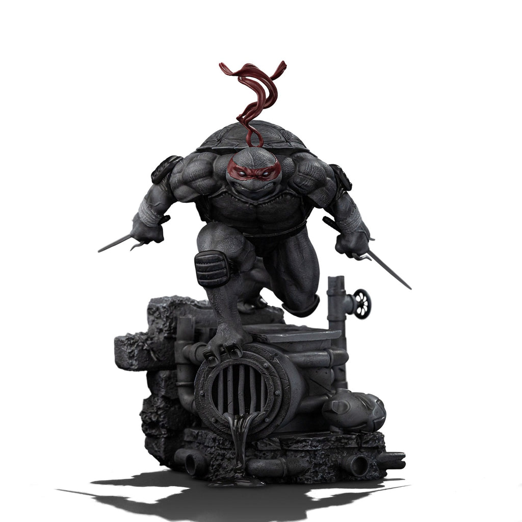 Immagine del prodotto Teenage Mutant Ninja Turtles Statua Art Scale 1/10 Raphael Variante Bianco e Nero 26 cm heo exclusive