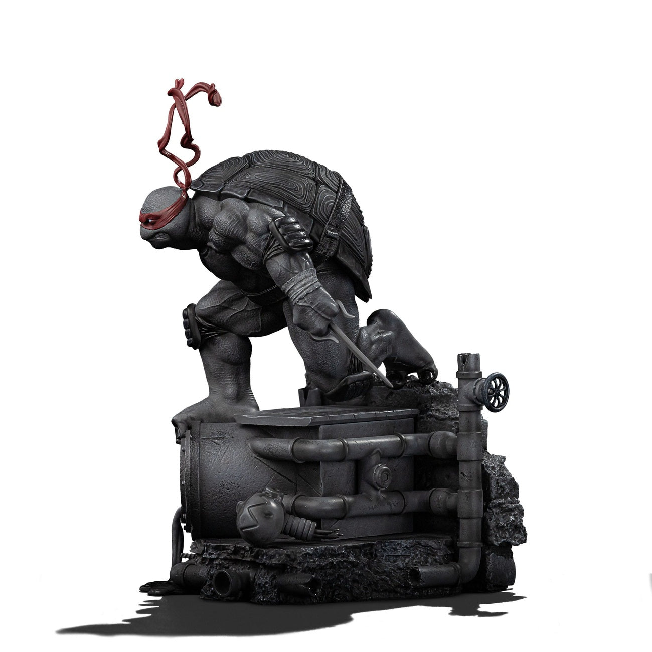 Immagine del prodotto Teenage Mutant Ninja Turtles Statua Art Scale 1/10 Raphael Variante Bianco e Nero 26 cm heo exclusive