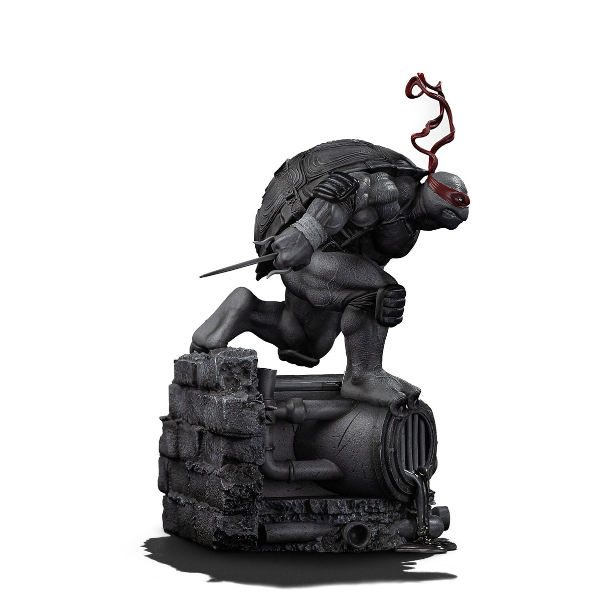 Immagine del prodotto Teenage Mutant Ninja Turtles Statua Art Scale 1/10 Raphael Variante Bianco e Nero 26 cm heo exclusive