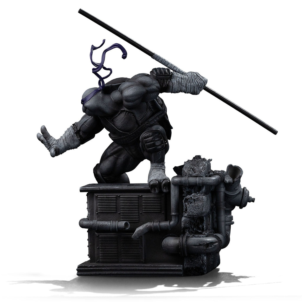 Product image Teenage Mutant Ninja Turtles Art Scale Statue 1/10 Donatello Black and White Variant 26 cm heo exclusive