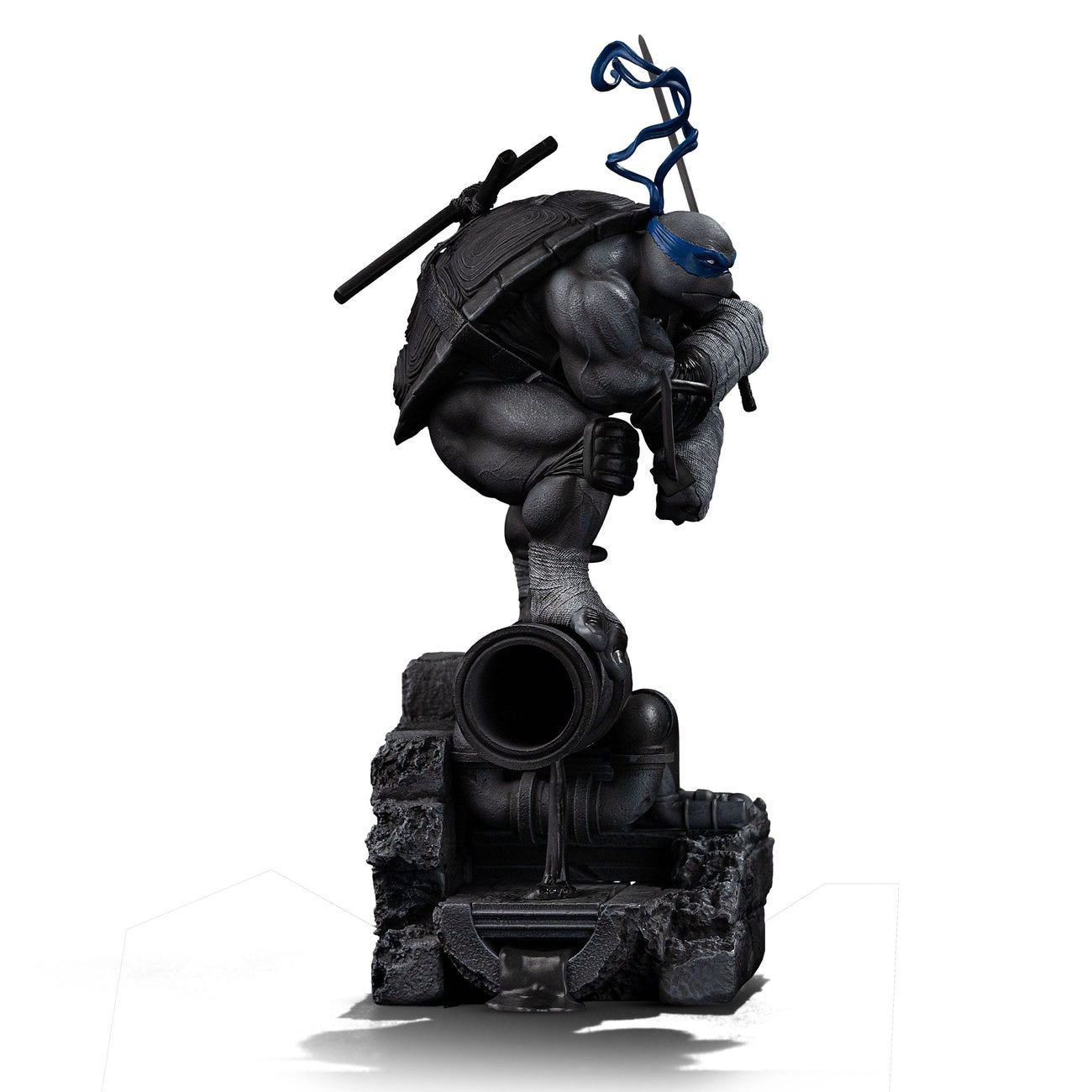 Immagine del prodotto Teenage Mutant Ninja Turtles Statua Art Scale 1/10 Leonardo Variante Bianco e Nero 26 cm heo exclusive
