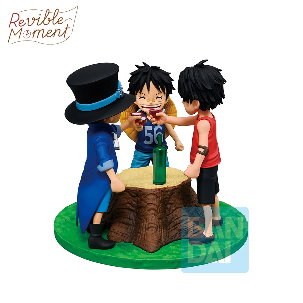 Immagine del prodotto One Piece - Figura Ace, Sabo e Luffy Dramatic Memories Ichibansho