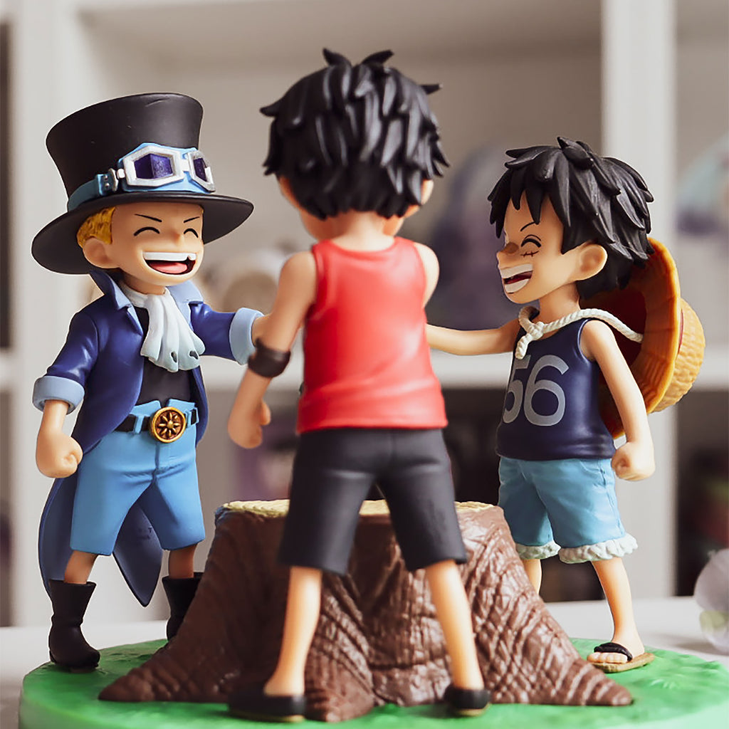 Immagine del prodotto One Piece - Figura Ace, Sabo e Luffy Dramatic Memories Ichibansho