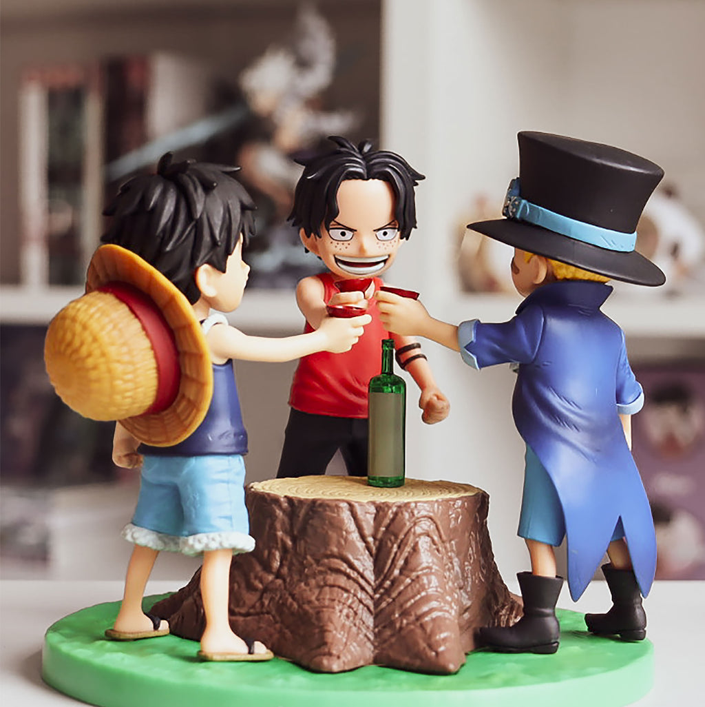 Immagine del prodotto One Piece - Figura Ace, Sabo e Luffy Dramatic Memories Ichibansho