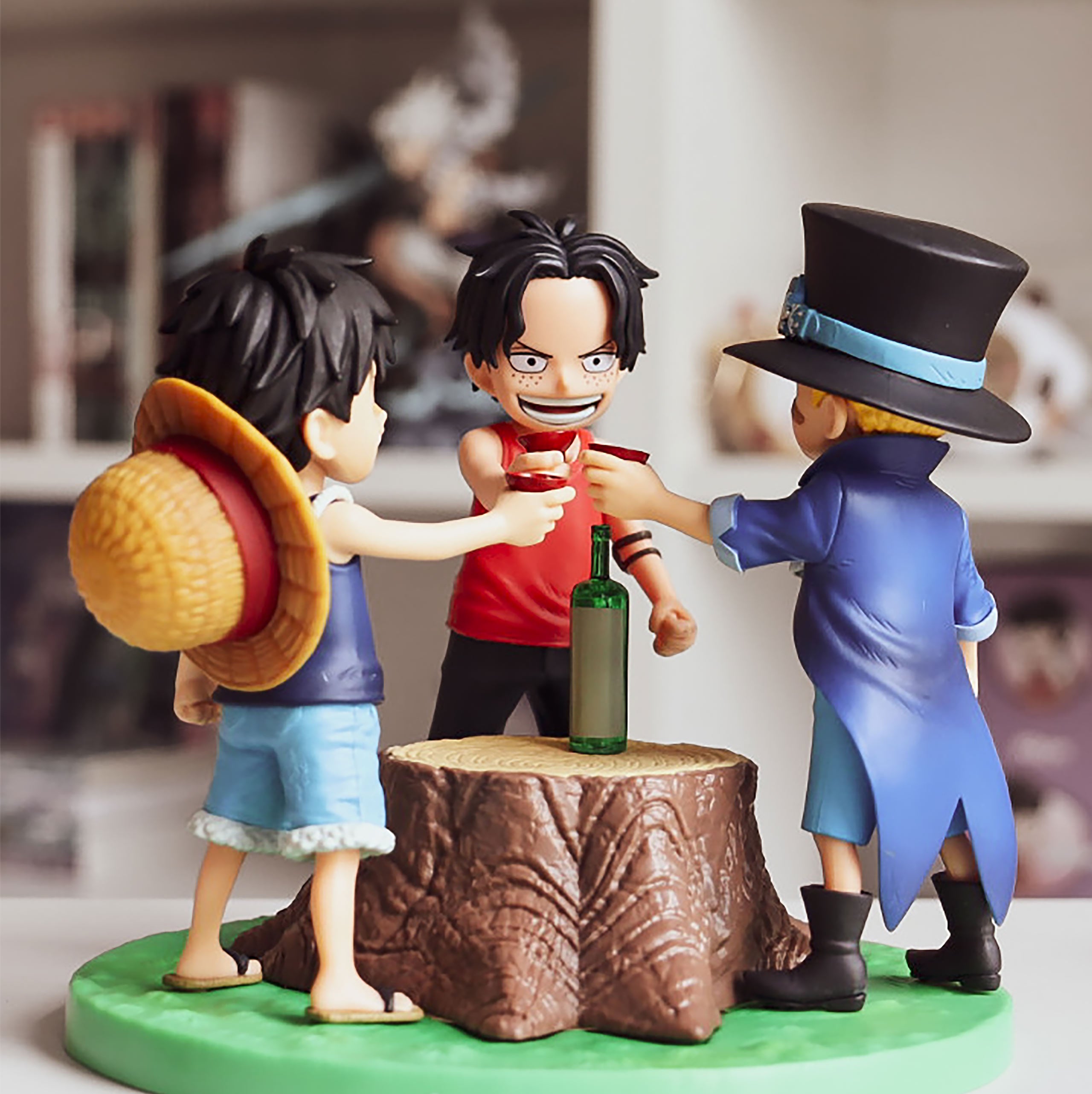 Immagine del prodotto One Piece - Figura Ace, Sabo e Luffy Dramatic Memories Ichibansho