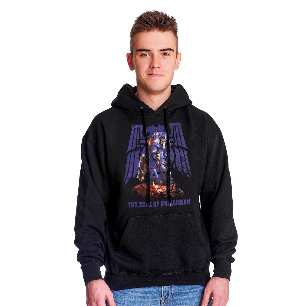 Immagine del prodotto Warhammer - Felpa con cappuccio Space Marines nera