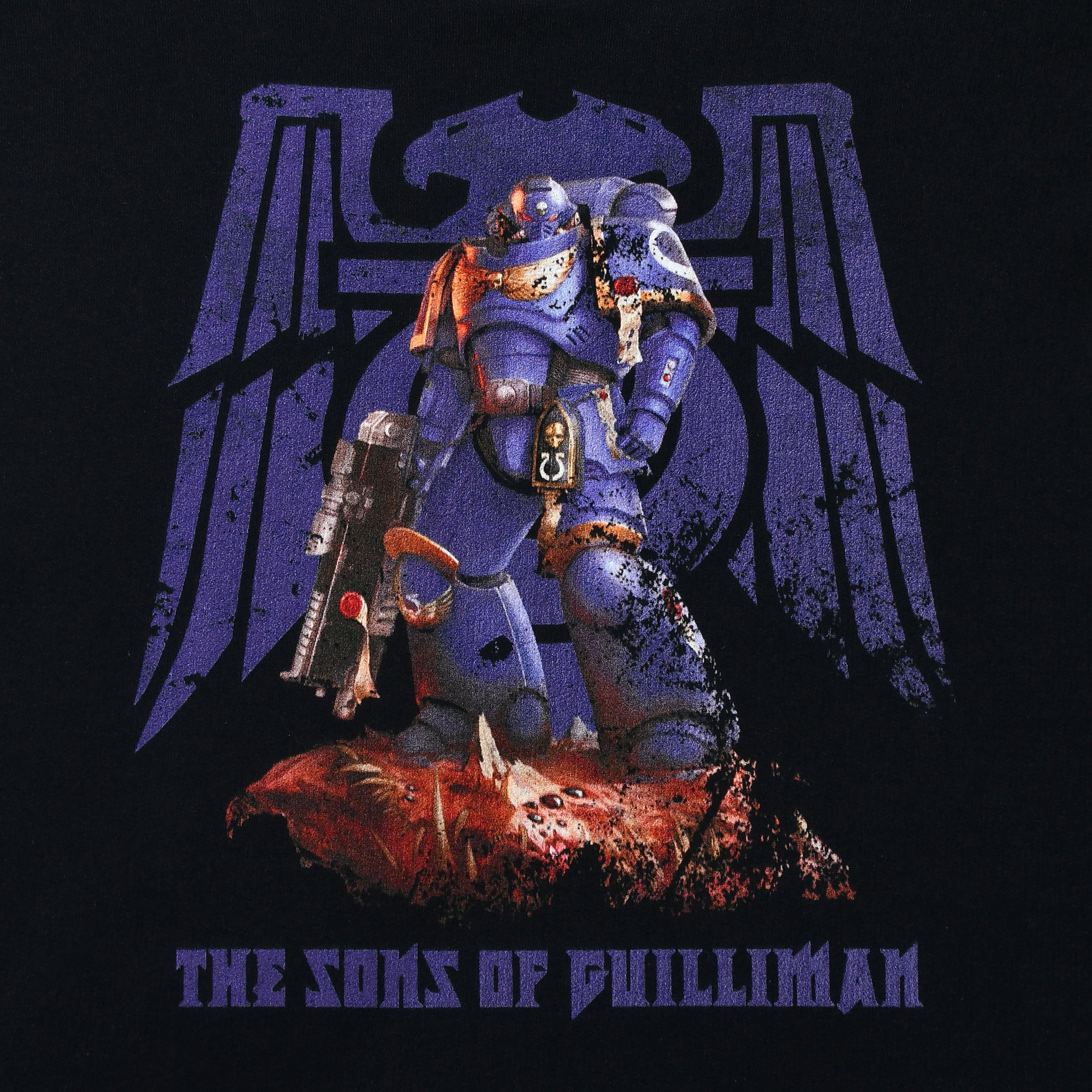 Immagine del prodotto Warhammer - Felpa con cappuccio Space Marines nera